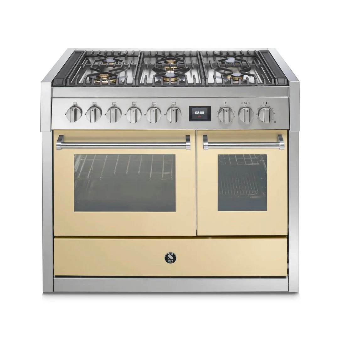 STEEL Cucine Genesi 100 cm - Double Oven - Carvers Interiors - Cookers and Bathroom Showroom Wolverhampton