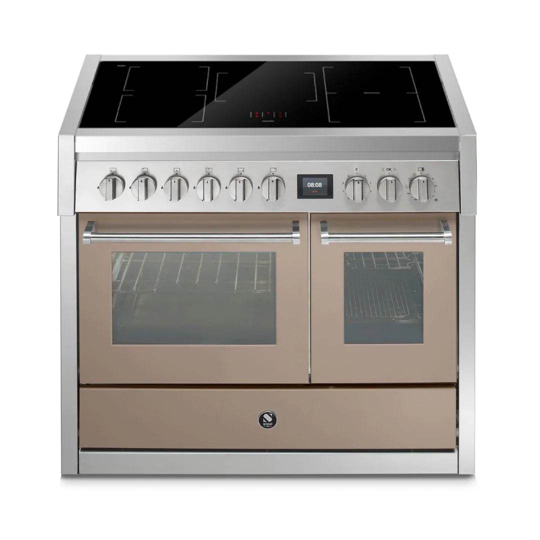 STEEL Cucine Genesi 100 cm - Double Oven - Carvers Interiors - Cookers and Bathroom Showroom Wolverhampton