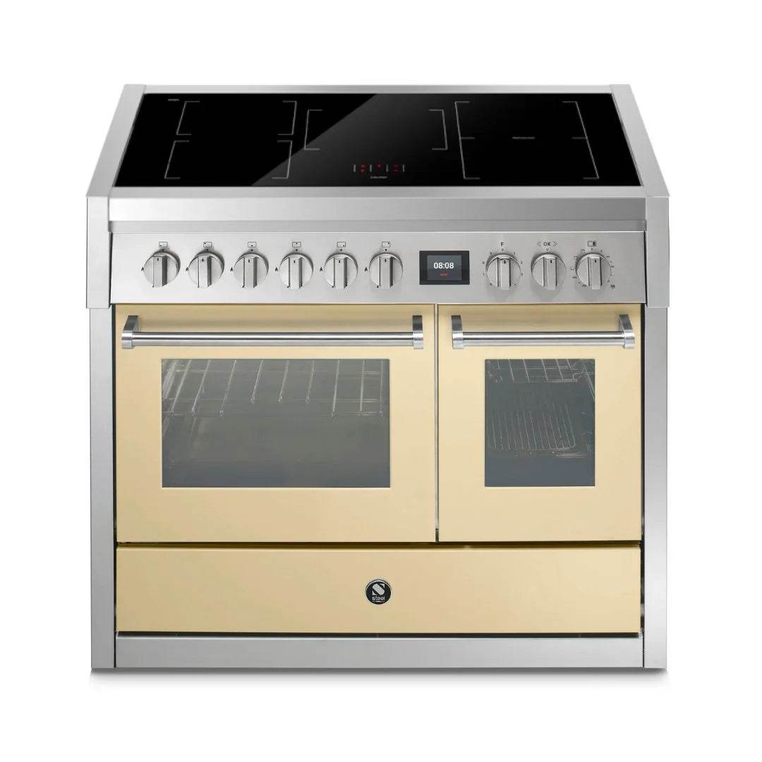 STEEL Cucine Genesi 100 cm - Double Oven - Carvers Interiors - Cookers and Bathroom Showroom Wolverhampton