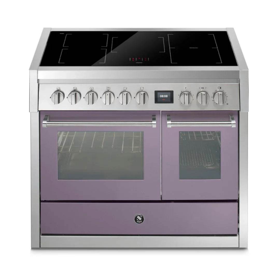 STEEL Cucine Genesi 100 cm - Double Oven - Carvers Interiors - Cookers and Bathroom Showroom Wolverhampton