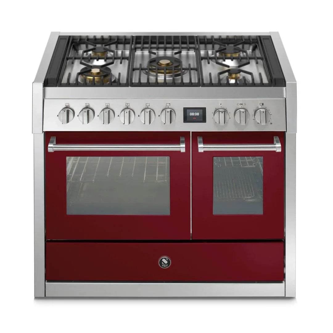 STEEL Cucine Genesi 100 cm - Double Oven - Carvers Interiors - Cookers and Bathroom Showroom Wolverhampton