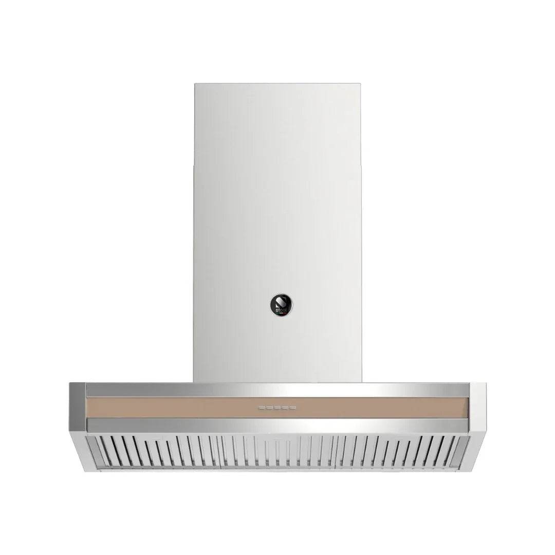 STEEL Cucine Genesi 100 cm Hood - Carvers Interiors - Cookers and Bathroom Showroom Wolverhampton