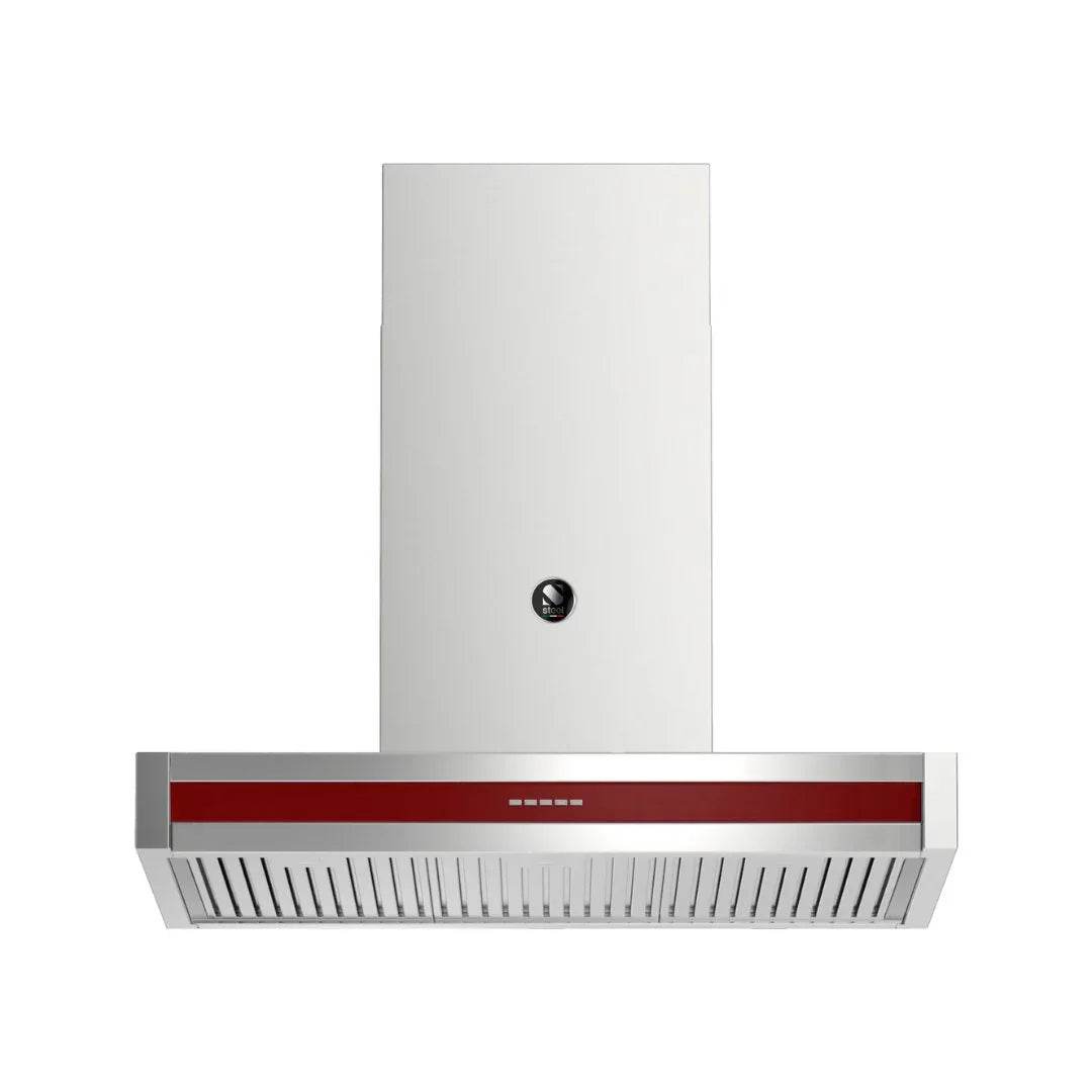 STEEL Cucine Genesi 100 cm Hood - Carvers Interiors - Cookers and Bathroom Showroom Wolverhampton