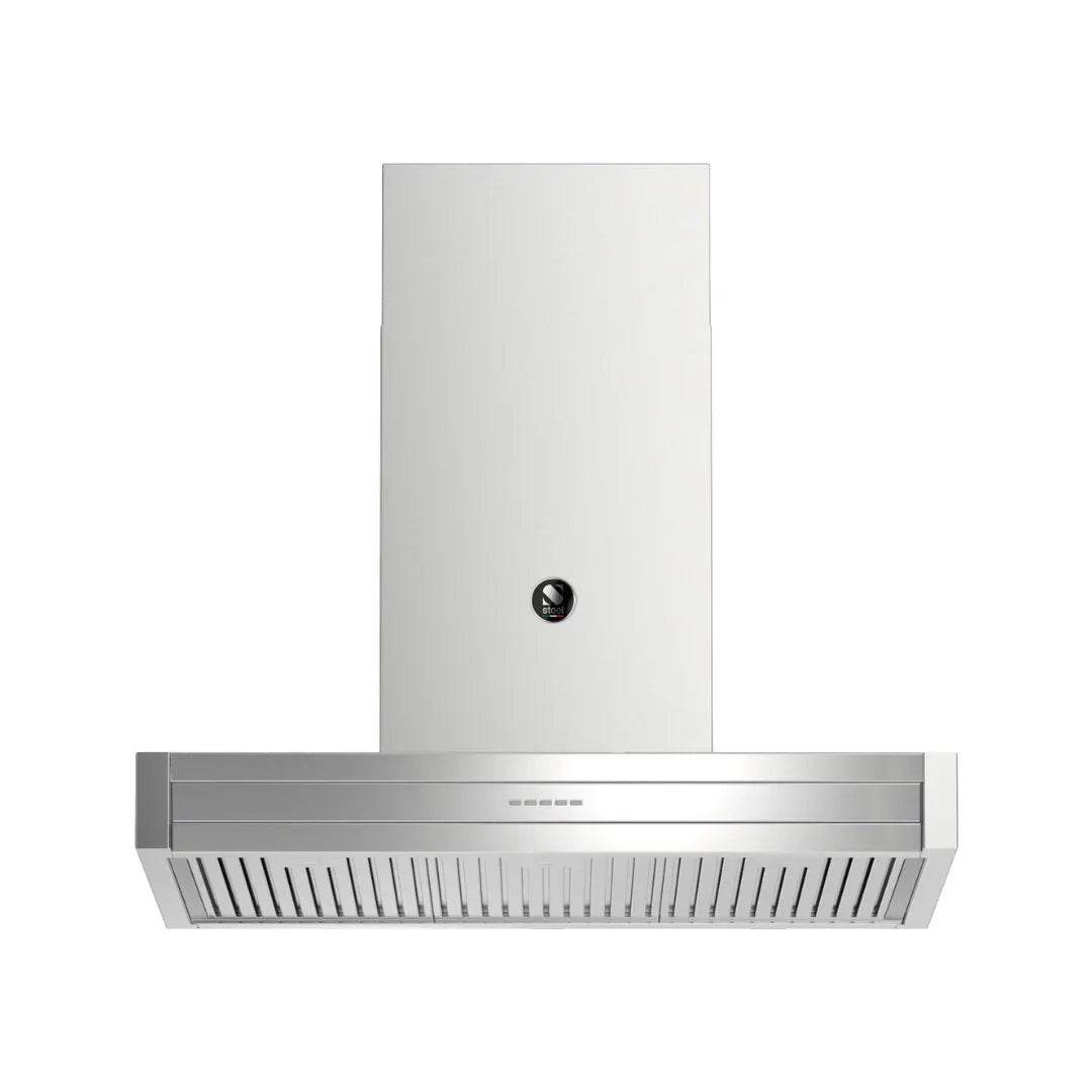 STEEL Cucine Genesi 100 cm Hood - Carvers Interiors - Cookers and Bathroom Showroom Wolverhampton