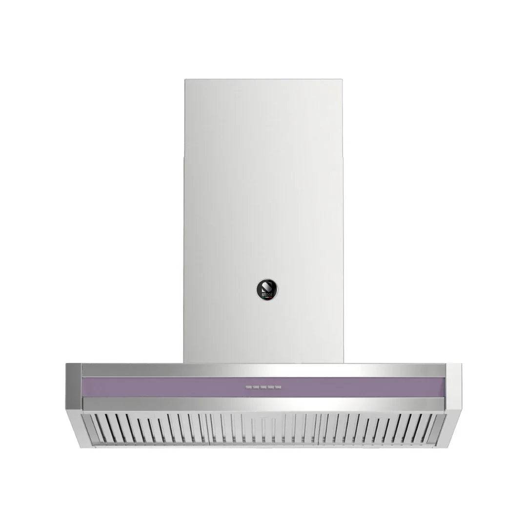 STEEL Cucine Genesi 100 cm Hood - Carvers Interiors - Cookers and Bathroom Showroom Wolverhampton