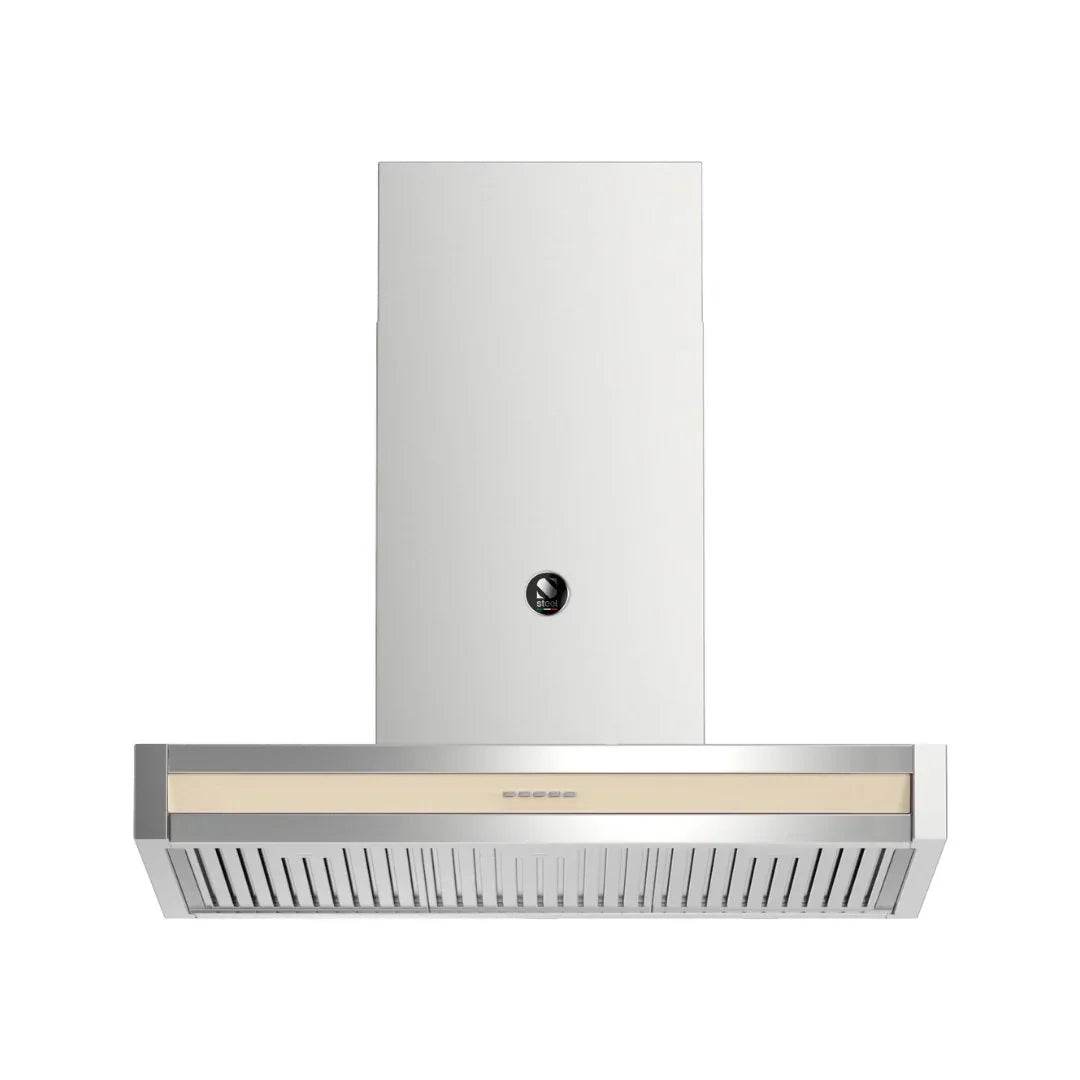 STEEL Cucine Genesi 100 cm Hood - Carvers Interiors - Cookers and Bathroom Showroom Wolverhampton