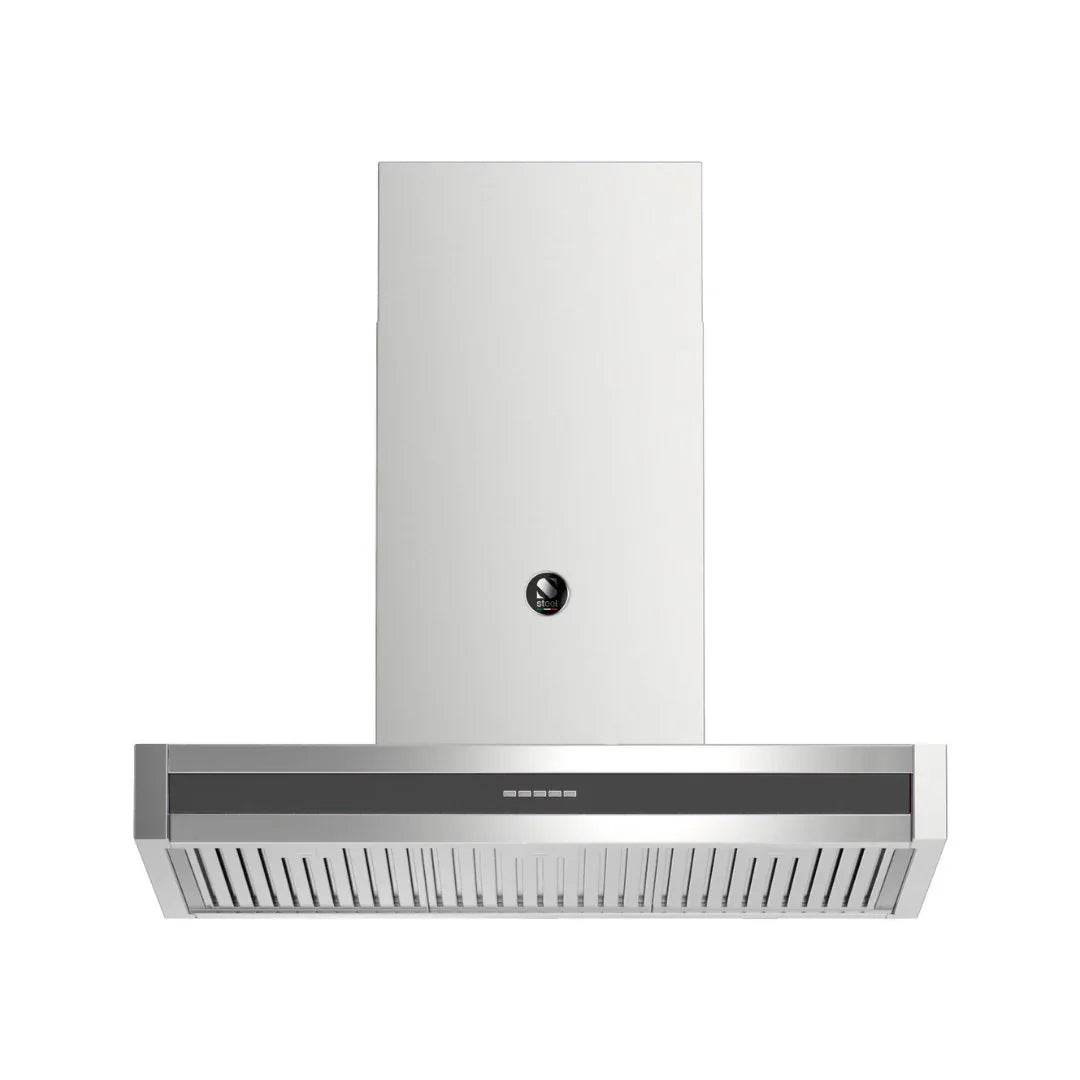 STEEL Cucine Genesi 100 cm Hood - Carvers Interiors - Cookers and Bathroom Showroom Wolverhampton