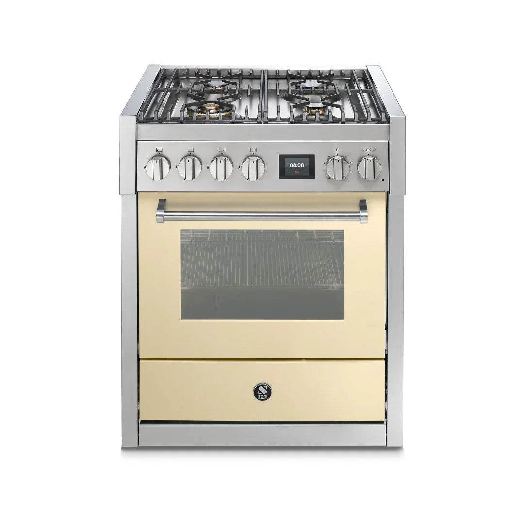 STEEL Cucine Genesi 70 cm - Carvers Interiors - Cookers and Bathroom Showroom Wolverhampton