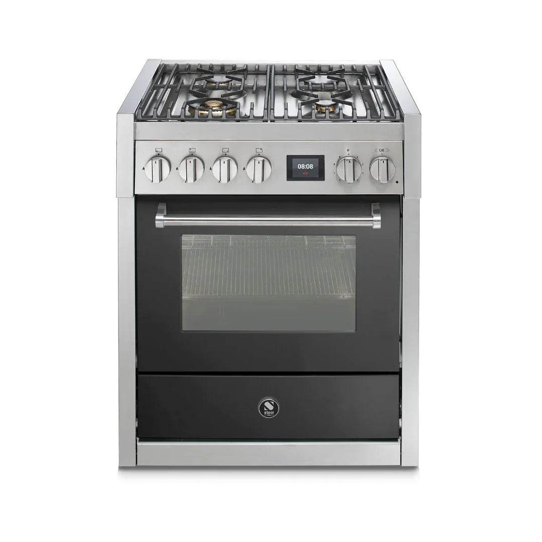 STEEL Cucine Genesi 70 cm - Carvers Interiors - Cookers and Bathroom Showroom Wolverhampton