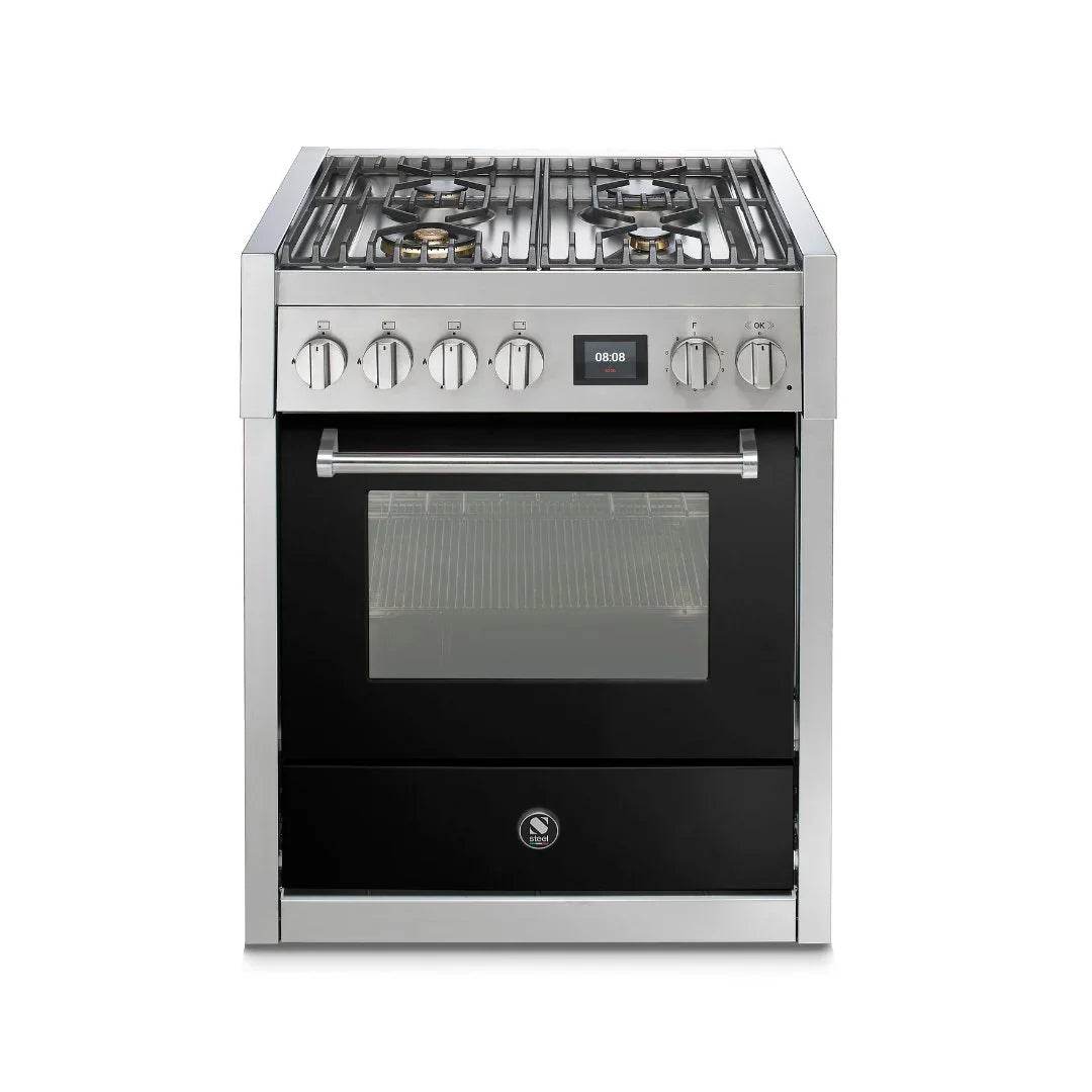 STEEL Cucine Genesi 70 cm - Carvers Interiors - Cookers and Bathroom Showroom Wolverhampton