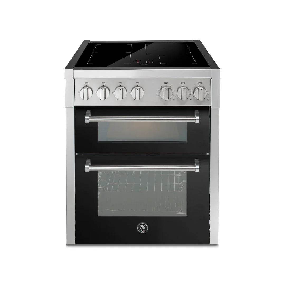 STEEL Cucine Genesi 70 cm - Carvers Interiors - Cookers and Bathroom Showroom Wolverhampton