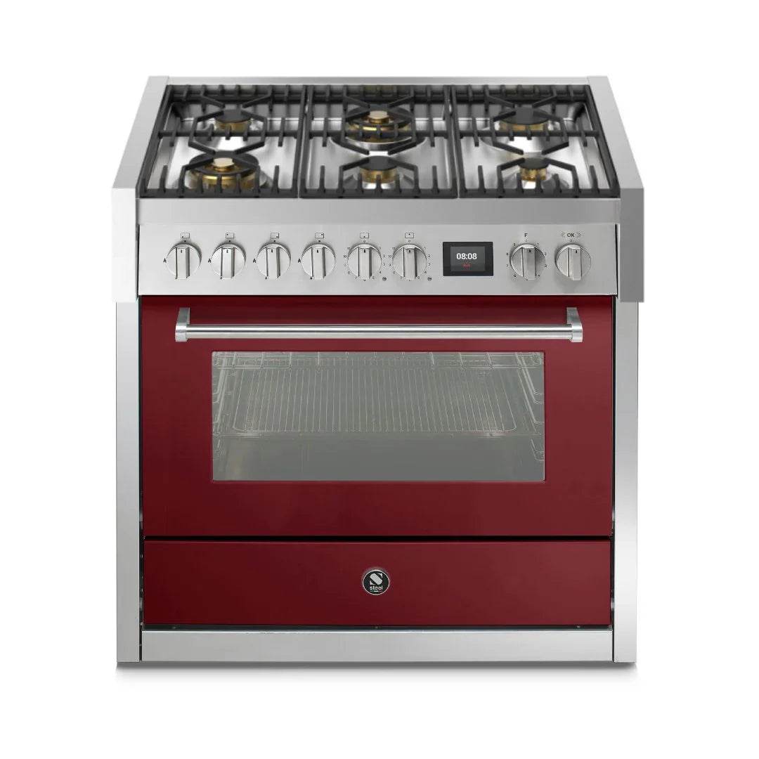 STEEL Cucine Genesi 90 cm - Carvers Interiors - Cookers and Bathroom Showroom Wolverhampton