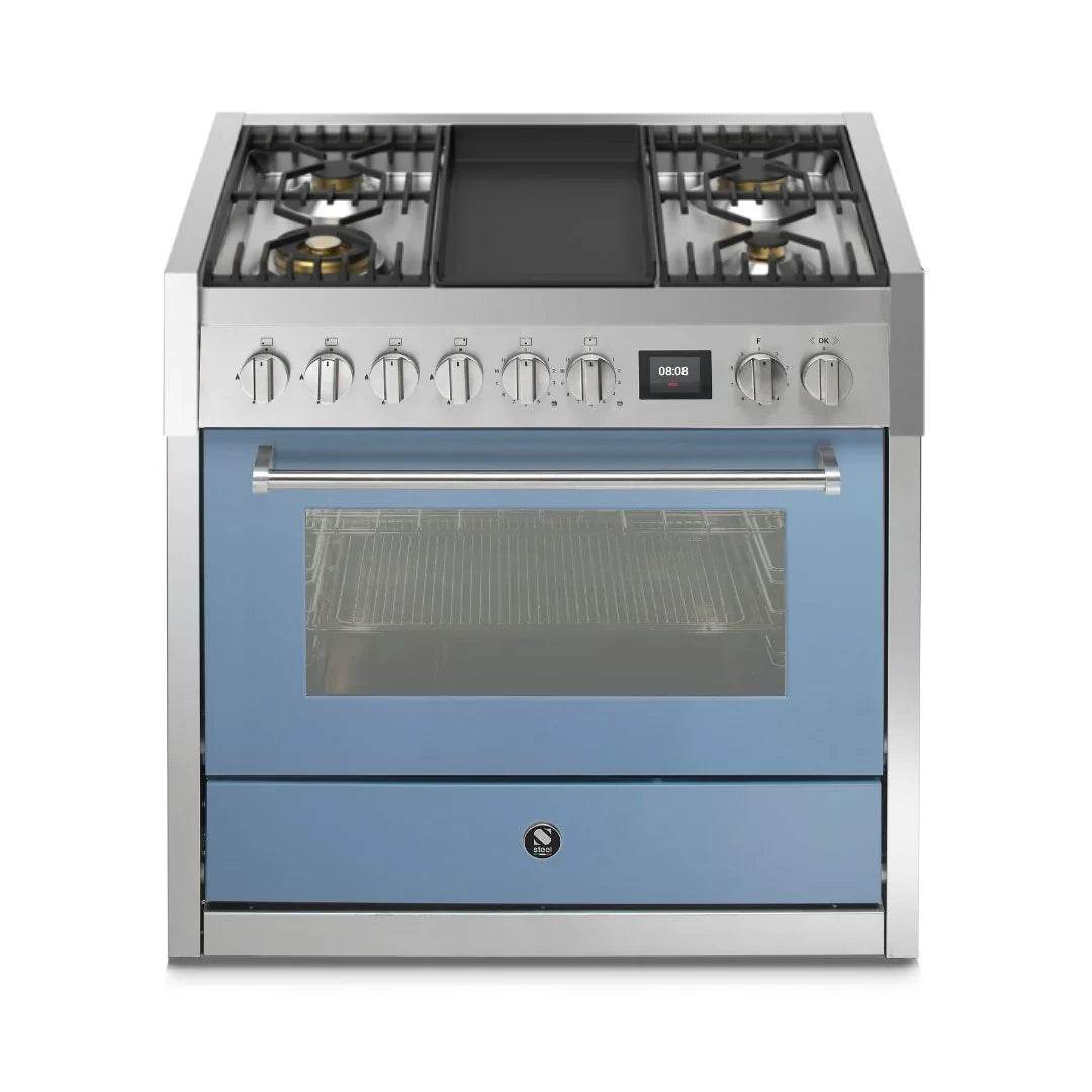 STEEL Cucine Genesi 90 cm - Carvers Interiors - Cookers and Bathroom Showroom Wolverhampton