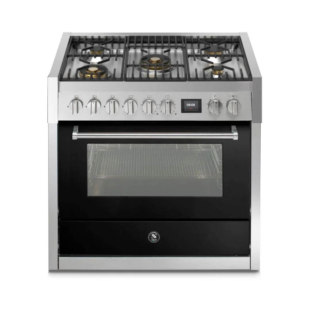 STEEL Cucine Genesi 90 cm - Carvers Interiors - Cookers and Bathroom Showroom Wolverhampton