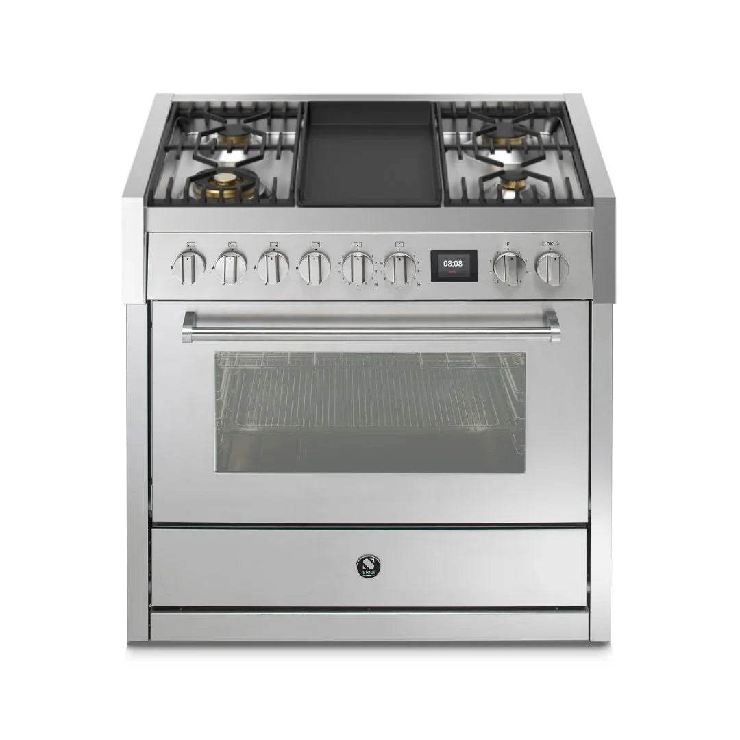 STEEL Cucine Genesi 90 cm - Carvers Interiors - Cookers and Bathroom Showroom Wolverhampton