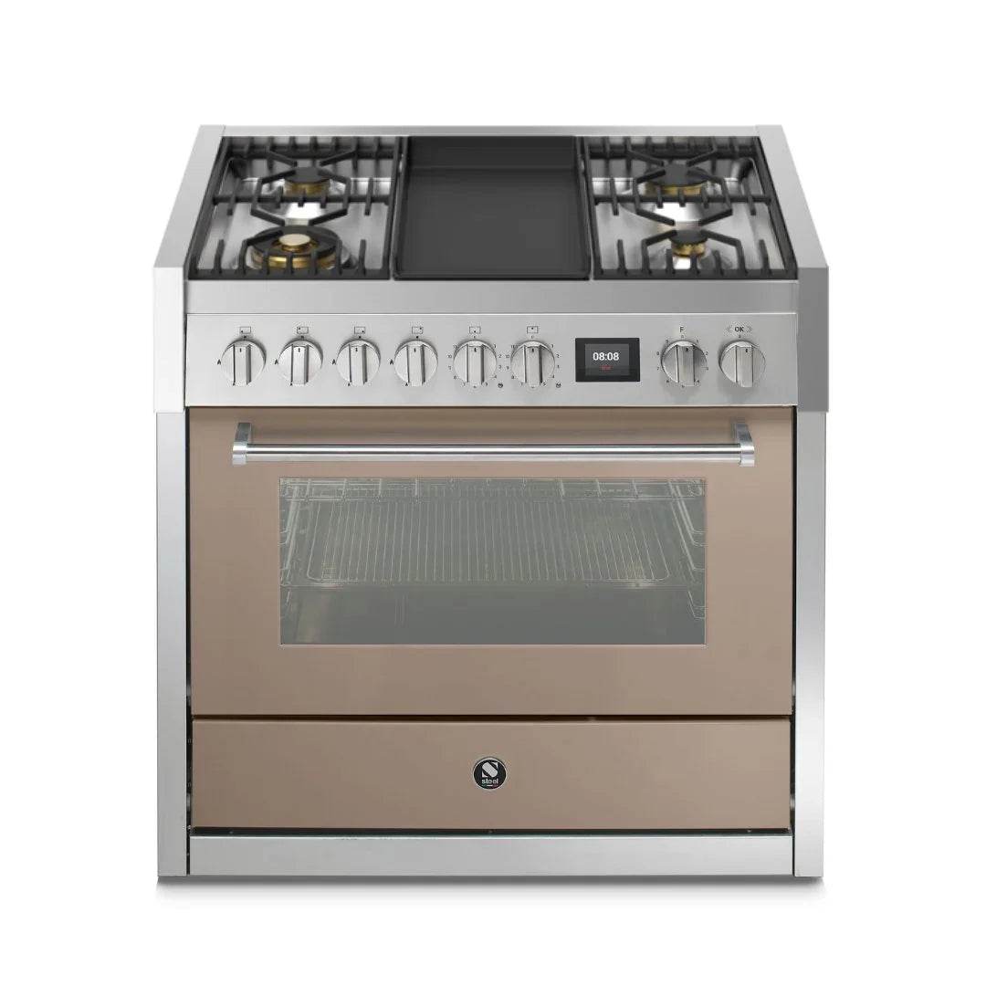 STEEL Cucine Genesi 90 cm - Carvers Interiors - Cookers and Bathroom Showroom Wolverhampton