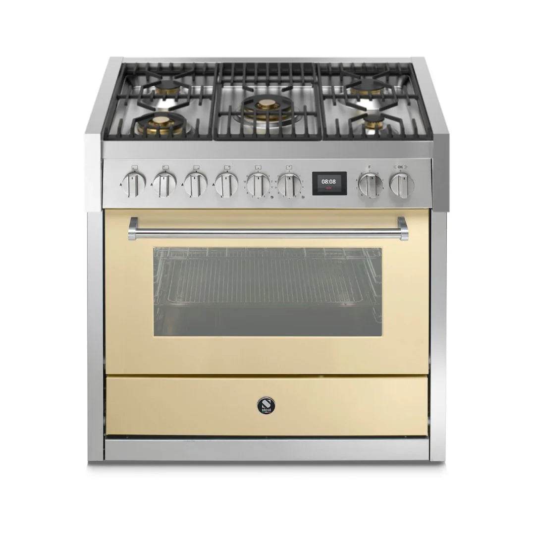STEEL Cucine Genesi 90 cm - Carvers Interiors - Cookers and Bathroom Showroom Wolverhampton