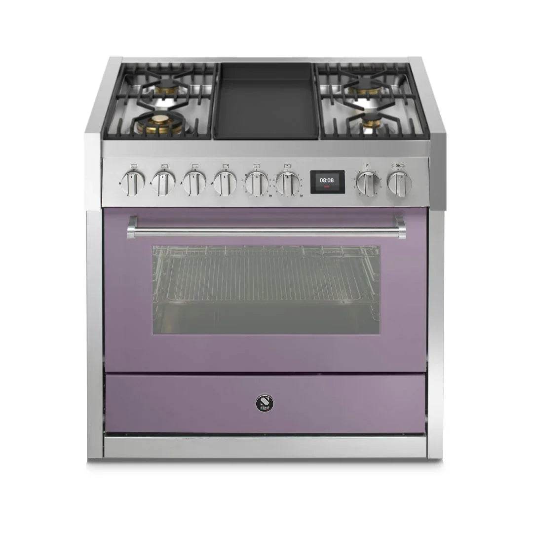 STEEL Cucine Genesi 90 cm - Carvers Interiors - Cookers and Bathroom Showroom Wolverhampton