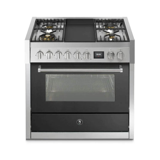 STEEL Cucine Genesi 90 cm - Carvers Interiors - Cookers and Bathroom Showroom Wolverhampton