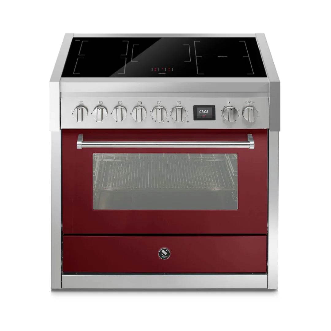 STEEL Cucine Genesi 90 cm - Carvers Interiors - Cookers and Bathroom Showroom Wolverhampton