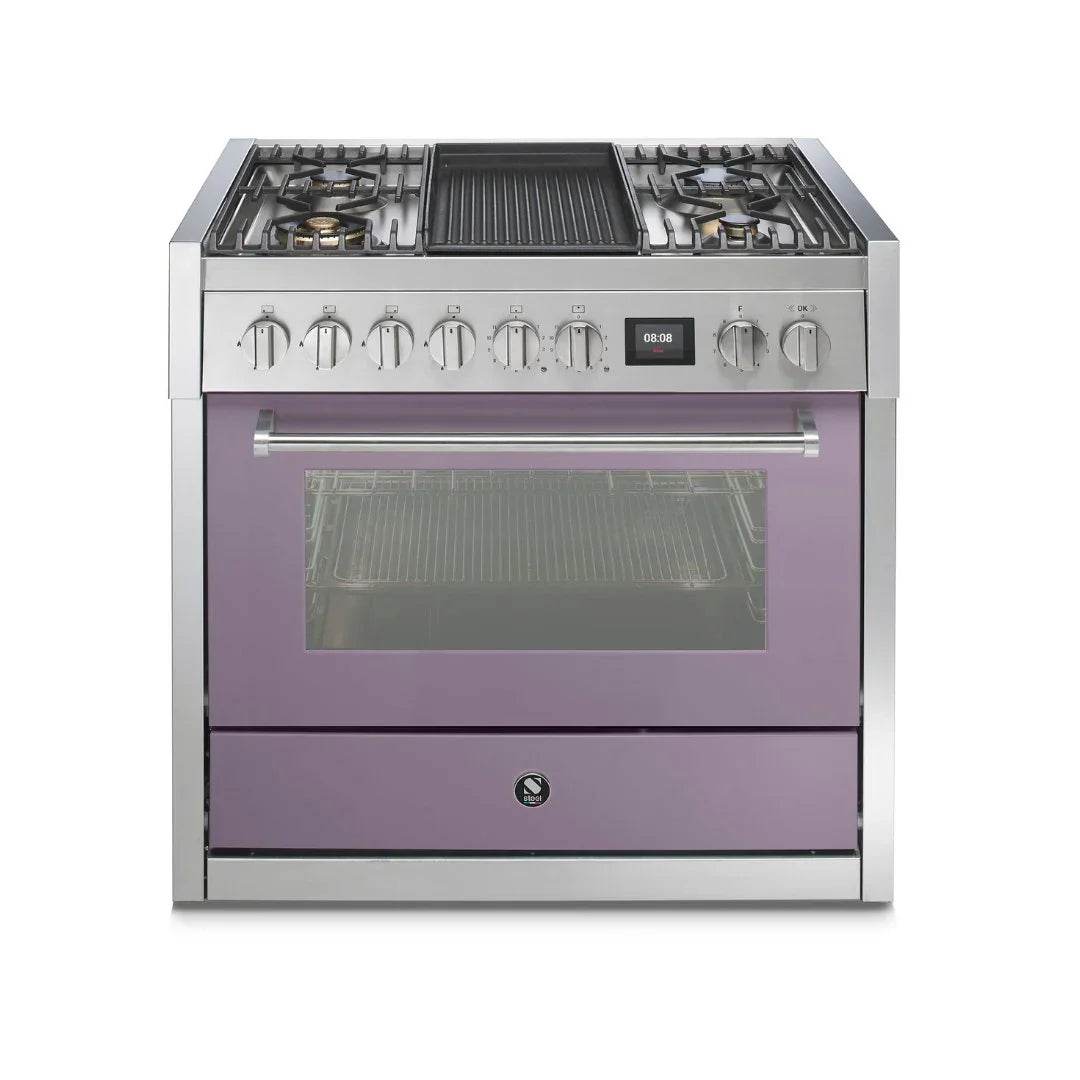 STEEL Cucine Genesi 90 cm - Carvers Interiors - Cookers and Bathroom Showroom Wolverhampton