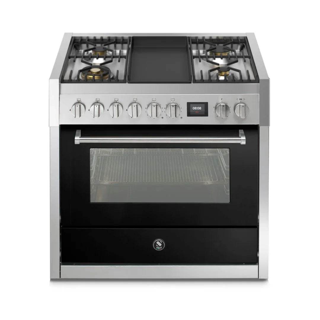 STEEL Cucine Genesi 90 cm - Carvers Interiors - Cookers and Bathroom Showroom Wolverhampton
