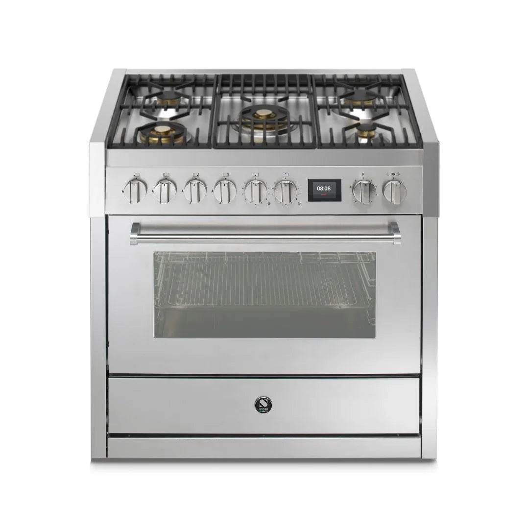 STEEL Cucine Genesi 90 cm - Carvers Interiors - Cookers and Bathroom Showroom Wolverhampton