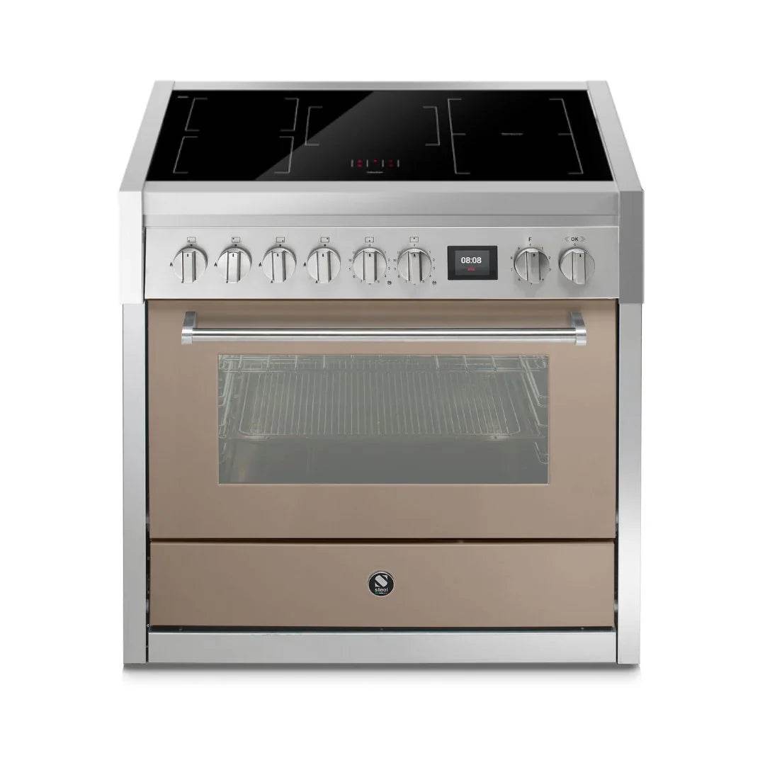 STEEL Cucine Genesi 90 cm - Carvers Interiors - Cookers and Bathroom Showroom Wolverhampton