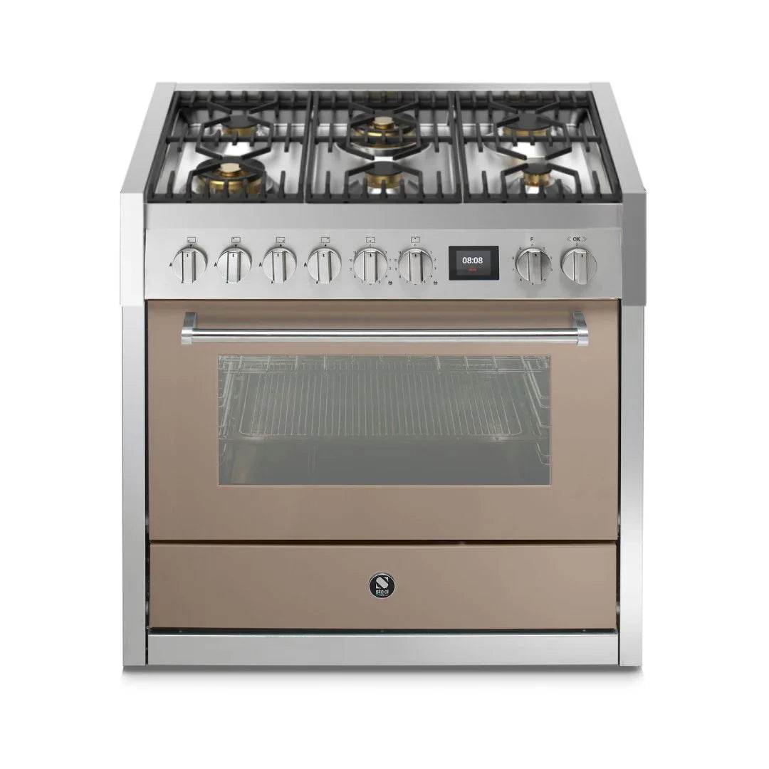 STEEL Cucine Genesi 90 cm - Carvers Interiors - Cookers and Bathroom Showroom Wolverhampton