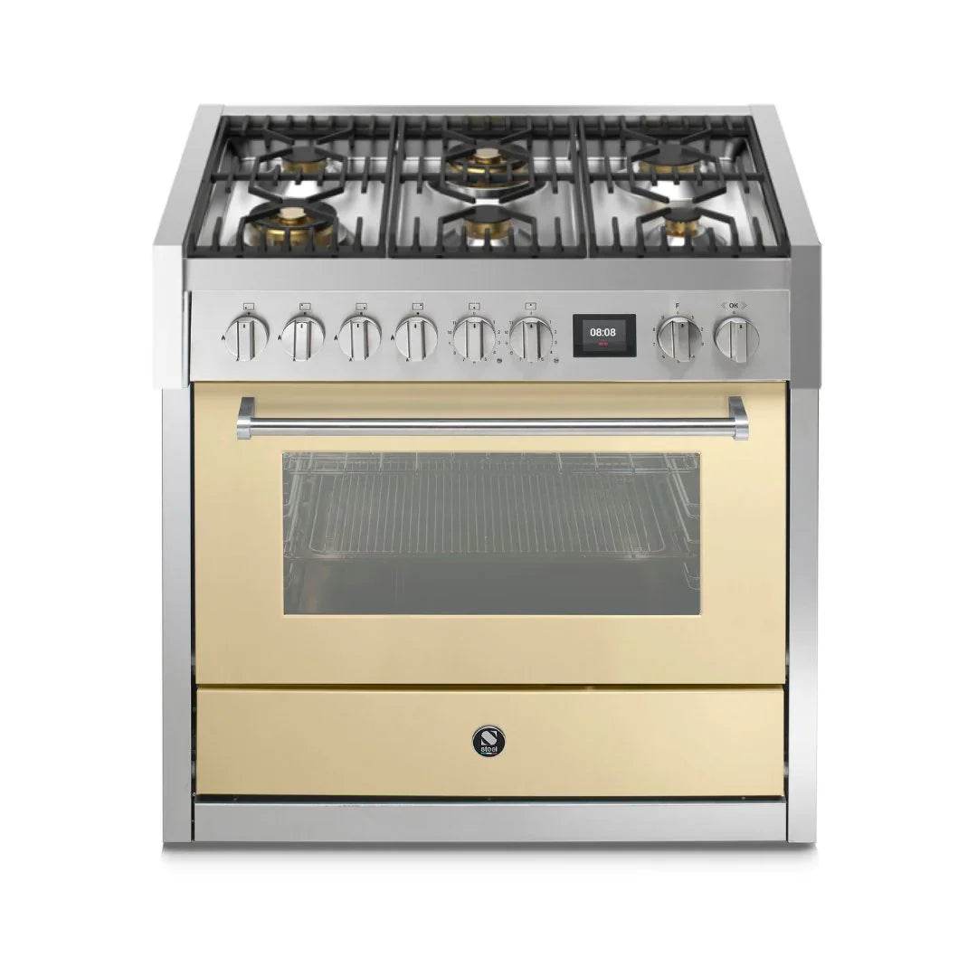 STEEL Cucine Genesi 90 cm - Carvers Interiors - Cookers and Bathroom Showroom Wolverhampton
